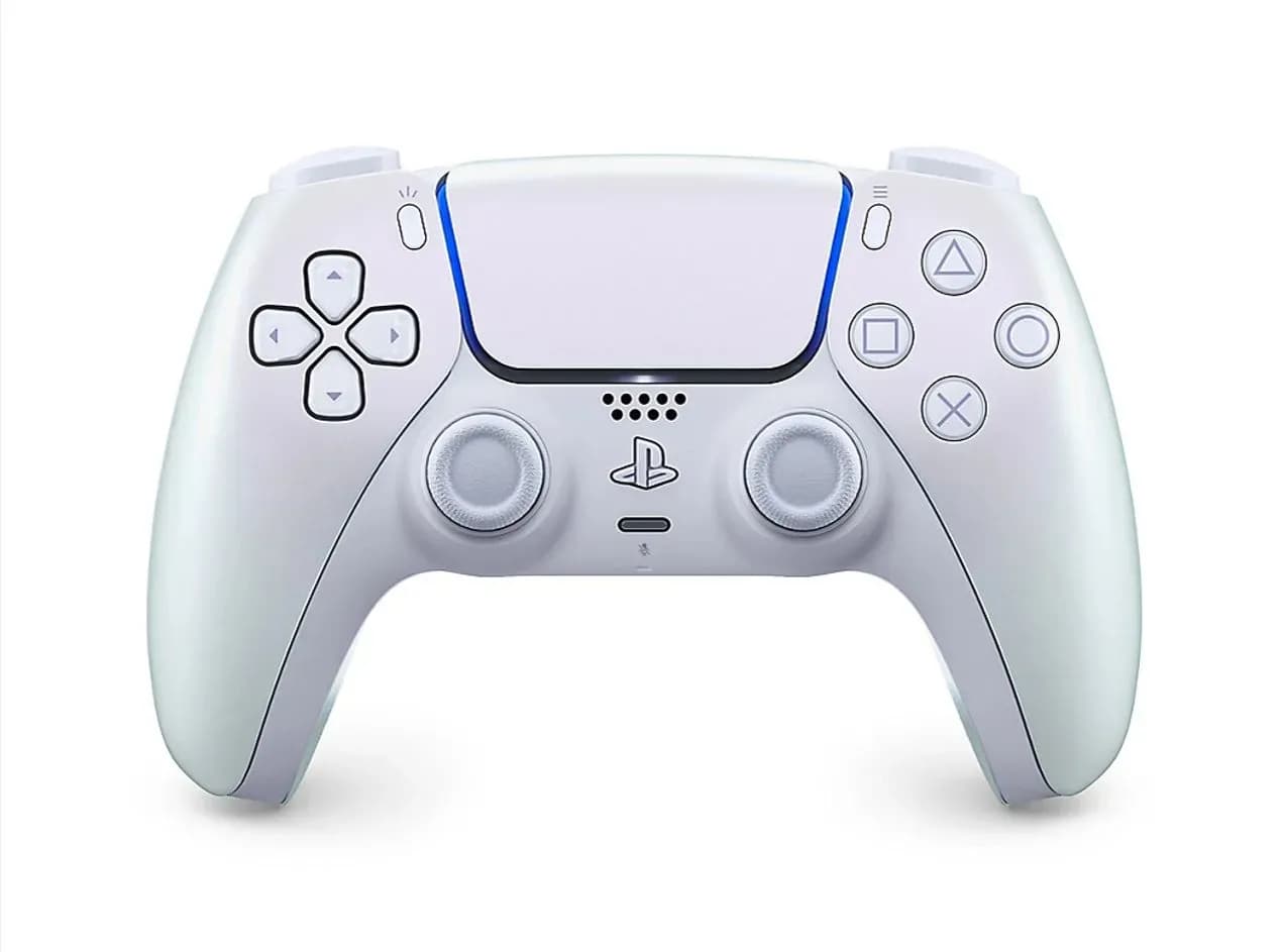 Беспроводной геймпад PlayStation 5 DualSense Chroma Pearl White