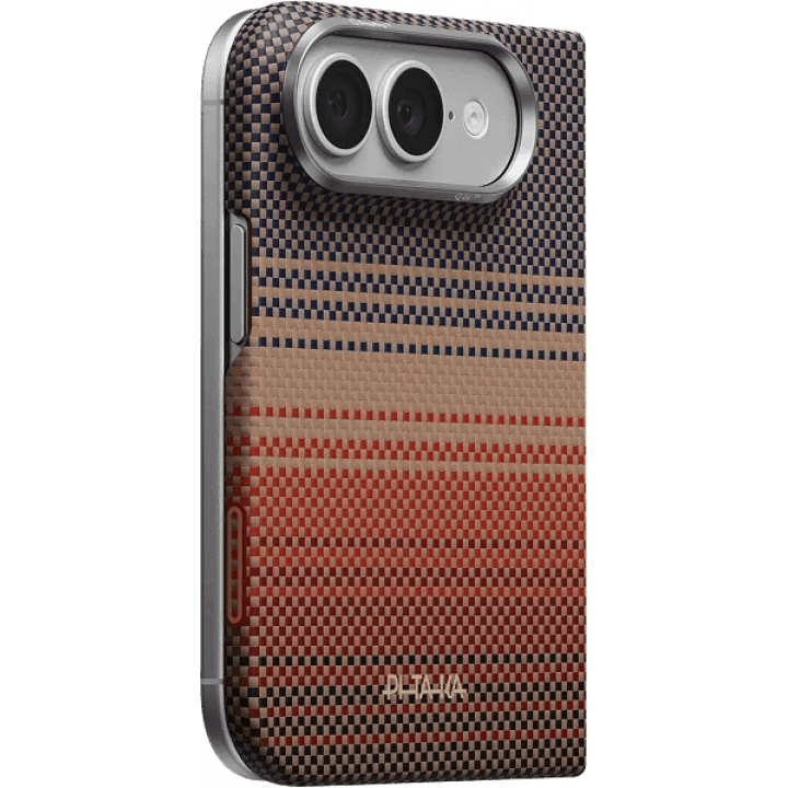 Ультратонкий чехол Pitaka для iPhone Duo (Sunset) Коричневый