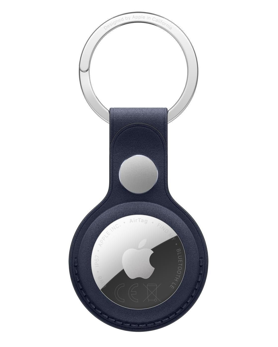 Тканевый брелок Apple FineWoven для AirTag Navy