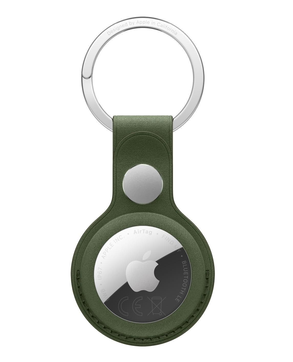 Тканевый брелок Apple FineWoven для AirTag Moss
