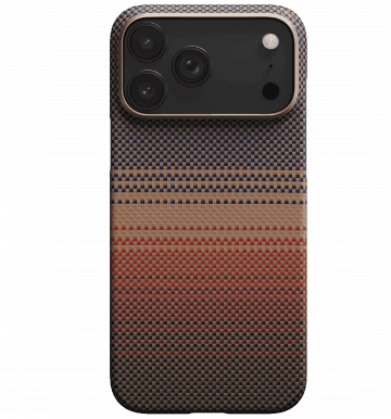 Ультратонкий чехол Pitaka Sunset для iPhone 17 Pro Max