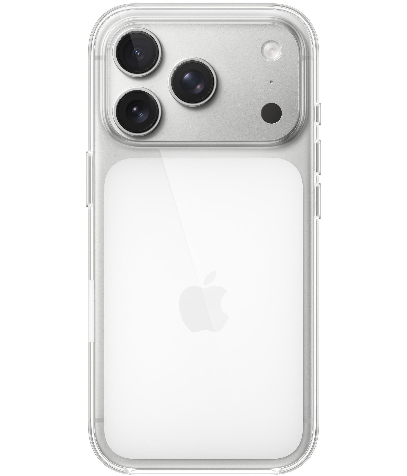 Прозрачный чехол Apple с MagSafe для iPhone 17 Pro