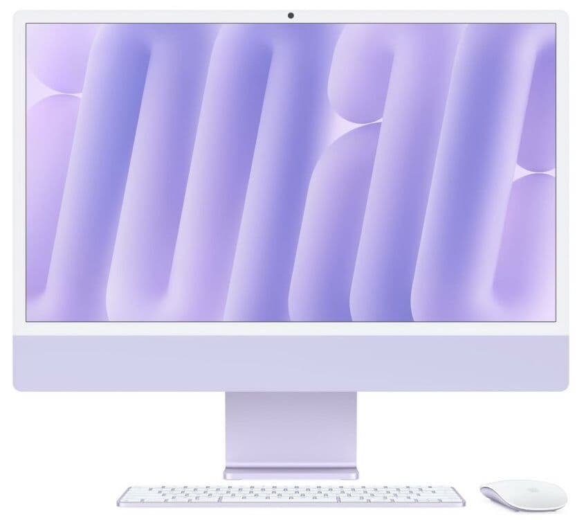 iMac 2024 24" M4 8-core 24/1TB Purple
