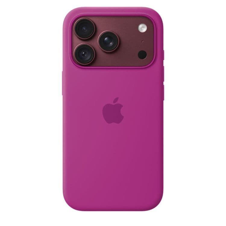 Силиконовый чехол Apple с MagSafe Magenta для iPhone 18 Pro