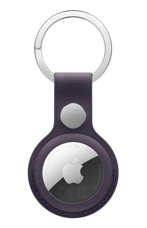 Тканевый брелок Apple FineWoven для AirTag Midnight Purple