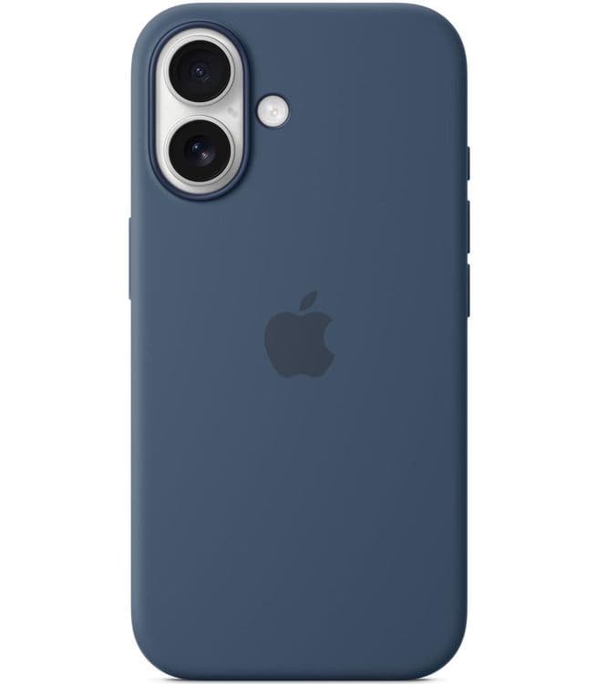Силиконовый чехол Apple с MagSafe Denim для iPhone 16
