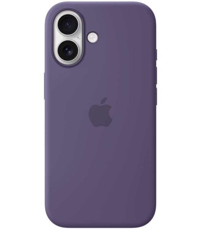 Силиконовый чехол Apple с MagSafe Purple Fog для iPhone 17