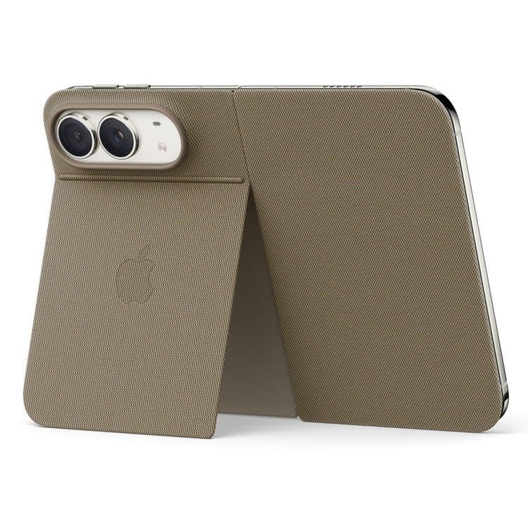 Чехол Apple iPhone Duo Folio Taupe c подставкой 