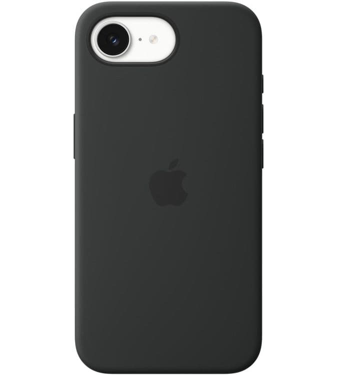 Силиконовый чехол Apple с MagSafe Black для iPhone 17e