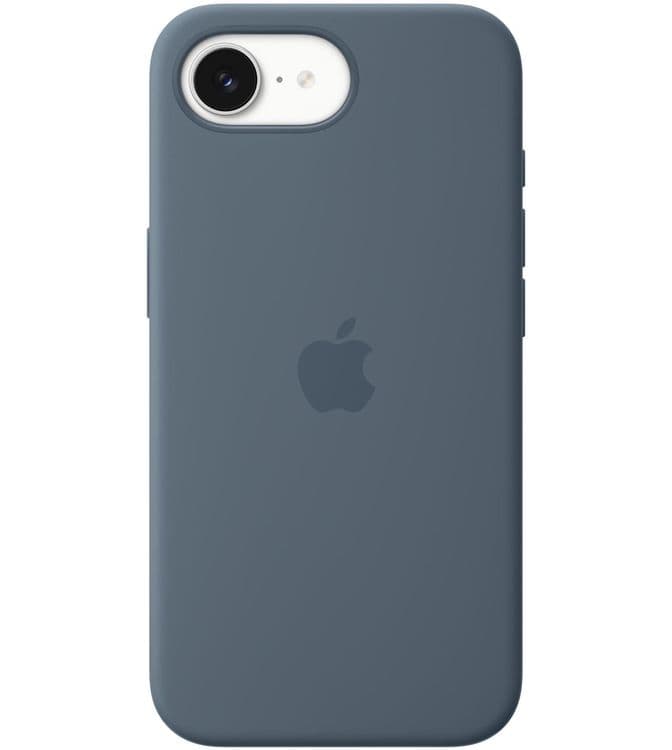 Силиконовый чехол Apple с MagSafe Anchor Blue для iPhone 17e