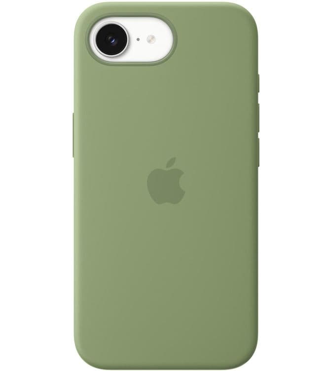 Силиконовый чехол Apple с MagSafe Light Moss для iPhone 17e