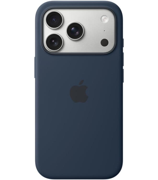 Силиконовый чехол Apple с MagSafe Midnight для iPhone 17 Pro Max