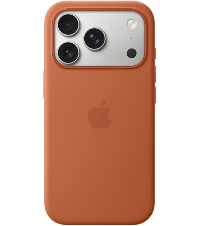 Силиконовый чехол Apple с MagSafe Terra Cotta для iPhone 17 Pro Max