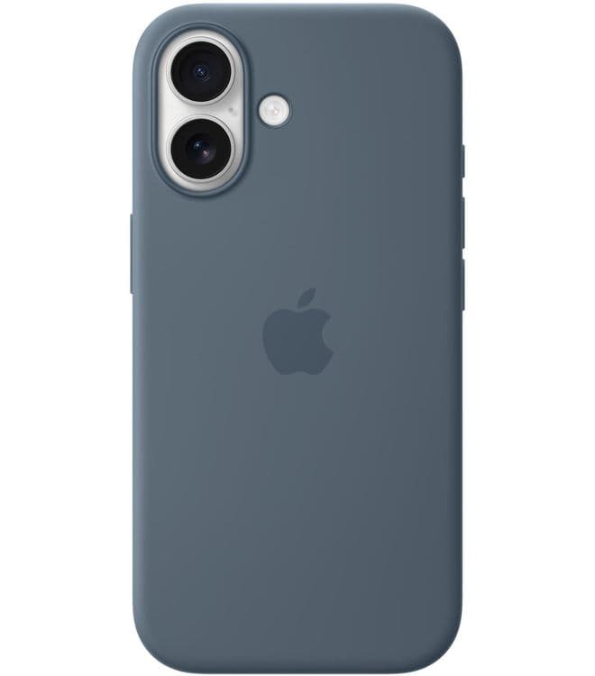 Силиконовый чехол Apple с MagSafe Anchor Blue для iPhone 17