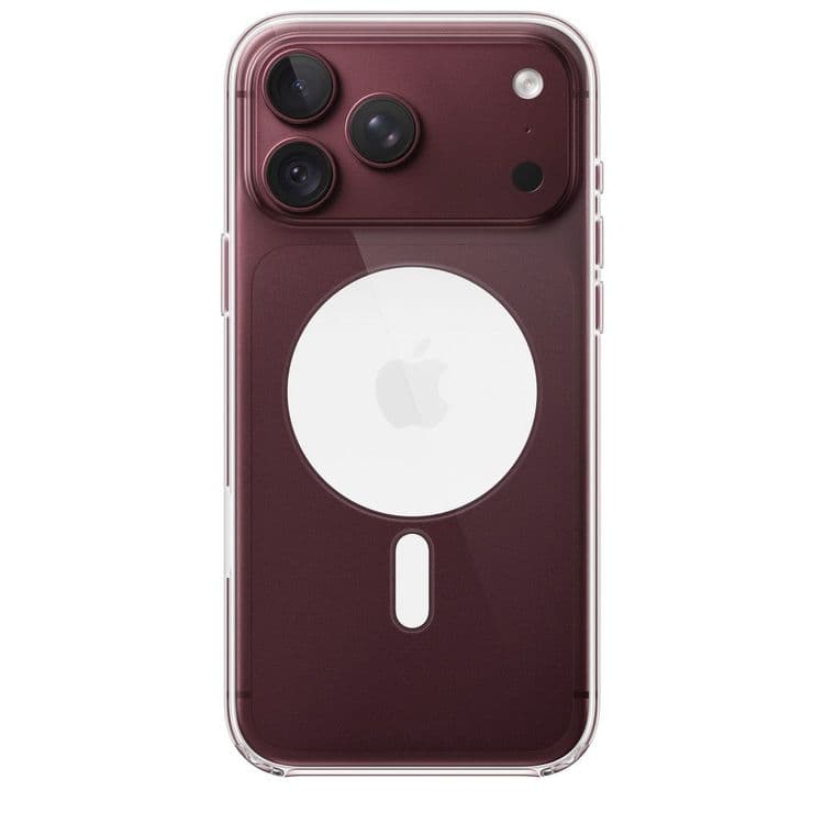 Прозрачный чехол Apple с MagSafe для iPhone 18 Pro Max