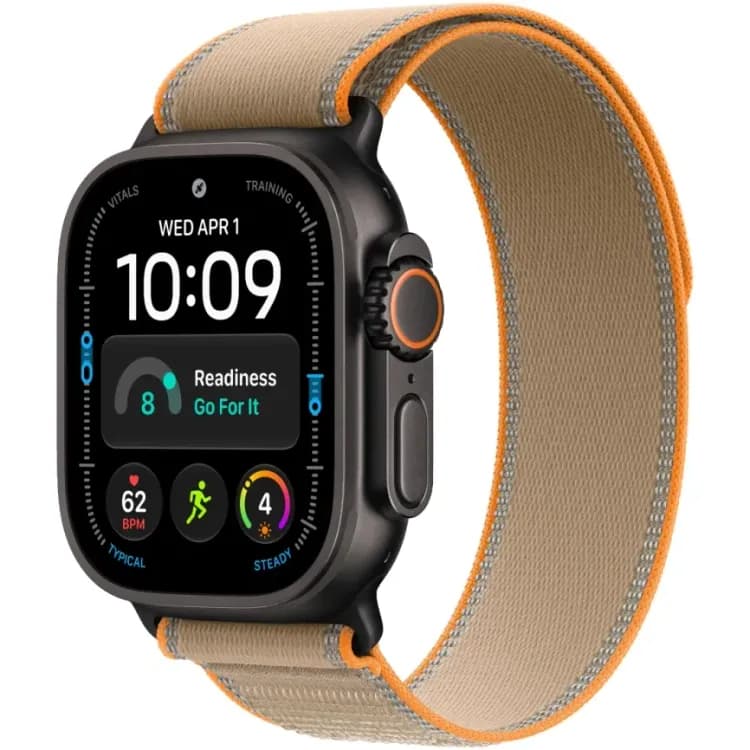 Apple Watch Ultra 4 (2026) 49mm Black Titanium case Sand Trail Loop (M/L)