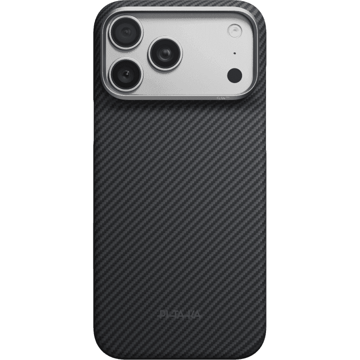 Ультратонкий чехол Pitaka Black для iPhone 18 Pro Max