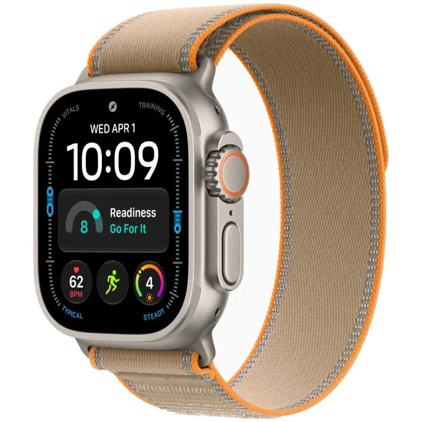 Apple Watch Ultra 4 (2026) 49mm Natural Titanium case Sand Trail Loop (S/M)