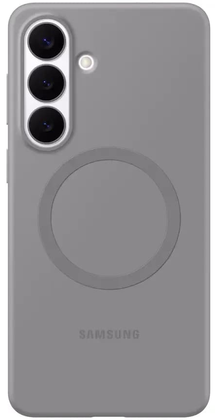 Чехол Samsung Silicone Magnet Case S26 Серый