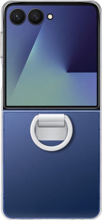 Чехол Samsung Ring Case для Z Flip7 прозрачный
