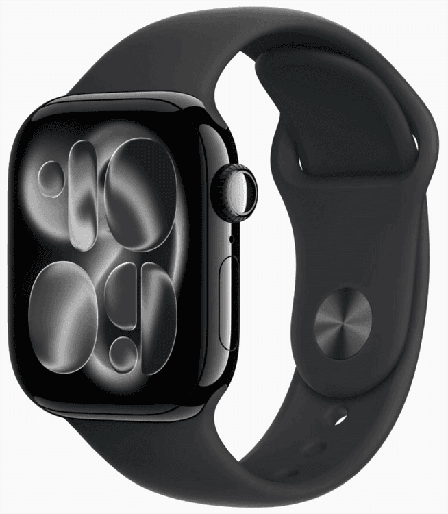 Apple Watch Series 11 42mm Jet Black S/M