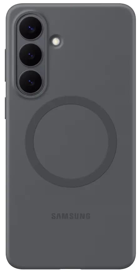Чехол Samsung Silicone Magnet Case S26+ Черный