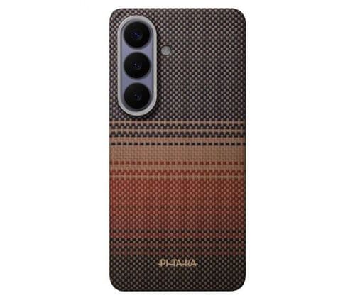 Чехол Pitaka Ultra-Slim Case Sunset для Galaxy S26+ коричневый