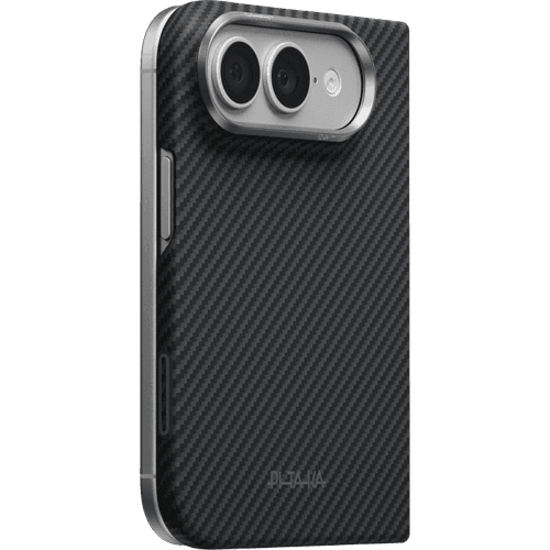 Ультратонкий чехол Pitaka для iPhone Duo Чёрный